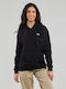 FLYING V BFF Long Women's Sweatshirt Hooded Black