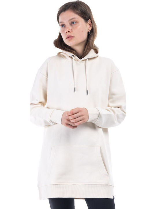 Lang Damen Sweatshirt Beige