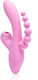 Zenn One Δονητής Rabbit 21cm Ροζ