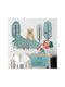 Caravelshop Kids Wall Sticker 100x72cm
