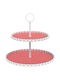 Plastic Dessert Tower Stand Red
