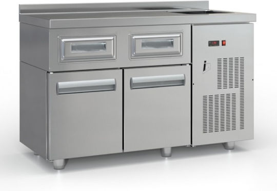 Inox Dobros Schubladenschrank 135x60x87cm