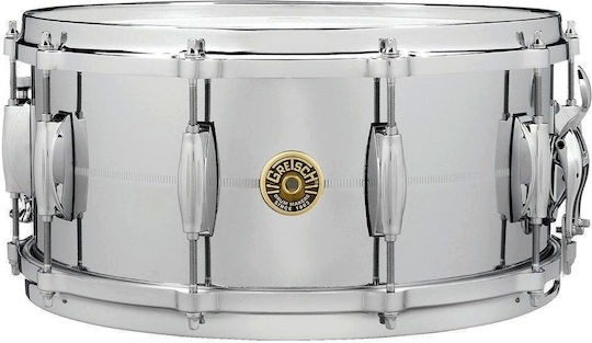 Gretsch Ταμπούρο Metallisch 14" x 6.5" Silber