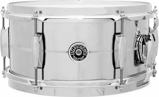 Gretsch Тамбур Металик Snare Drum 12" x 6" Сребрист