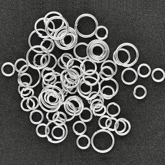 Meyco Metallisch Link für Schmuck aus Silber Dicke 3.5mm.