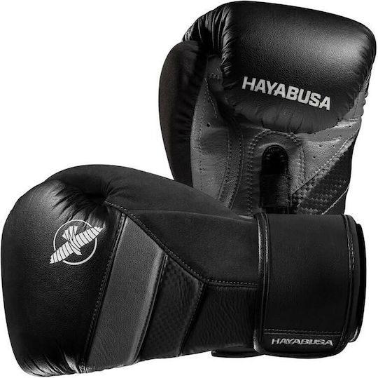 Hayabusa Synthetic Leather Boxing Competition Gloves Black