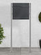 ML-Design Външна пощенска кутия Inox в Сив цвят 37x37x11см