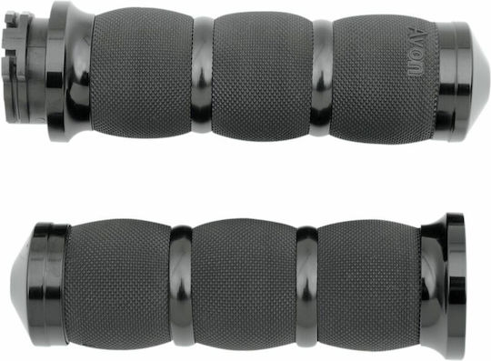 Avon Grips Motorcycle Handlebars in Black color