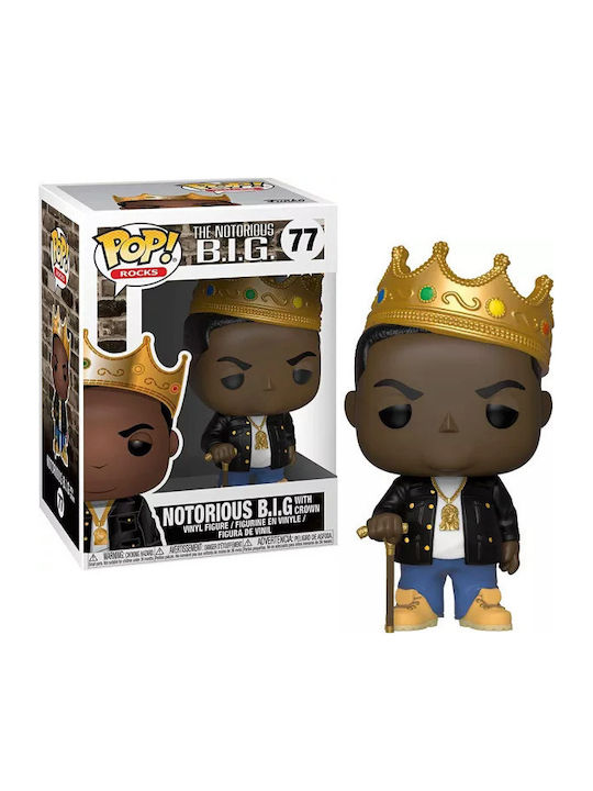 Funko Pop! Rocks: The Notorious B.I.G. - The Notorious Big With Crown with Crown 77