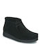Wallabee Μαύρα Ανδρικά Μποτάκια
