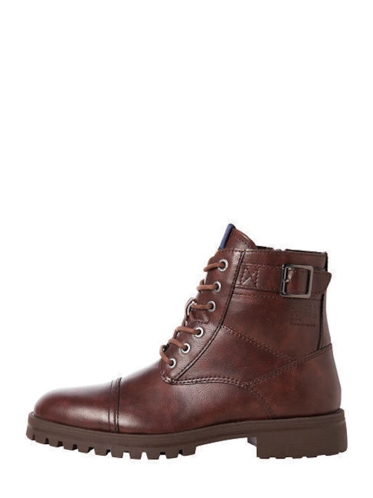 Jack & Jones Men's Military Boots Brown