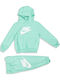 Kids Sweatpants Set Turquoise 2pcs