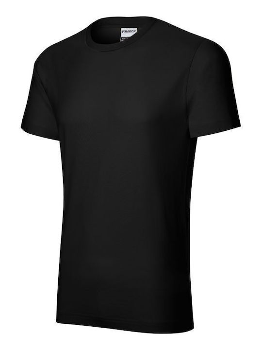 Rimeck Werbe-T-Shirt in Schwarz Farbe