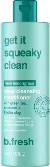 B.Fresh Get It Squeaky Clean Balsam Hidratare pentru Gras Păr 355ml