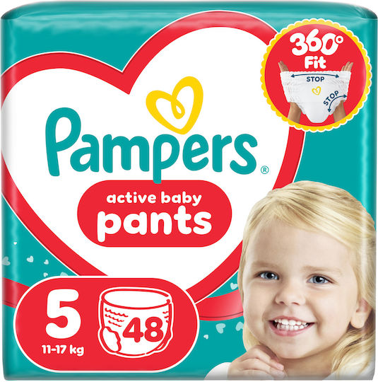 Pampers Windelhosen Pants Nr. 5 für 12-17kg 48cm