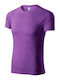 Malfini Men's Short Sleeve Promotional T-Shirt Purple