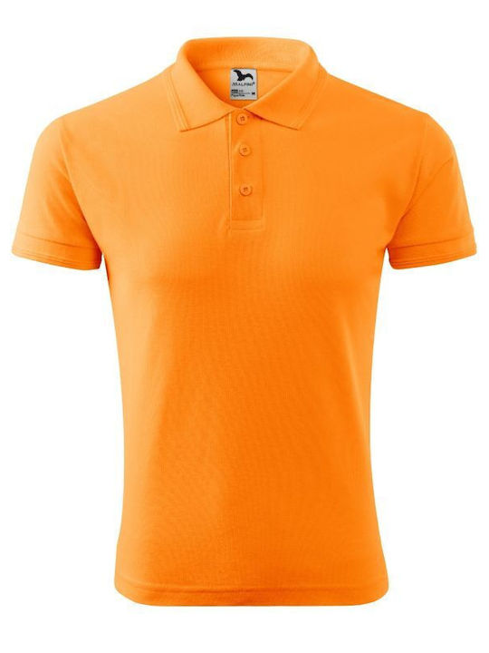 Malfini Men's Short Sleeve Promotional Blouse Orange