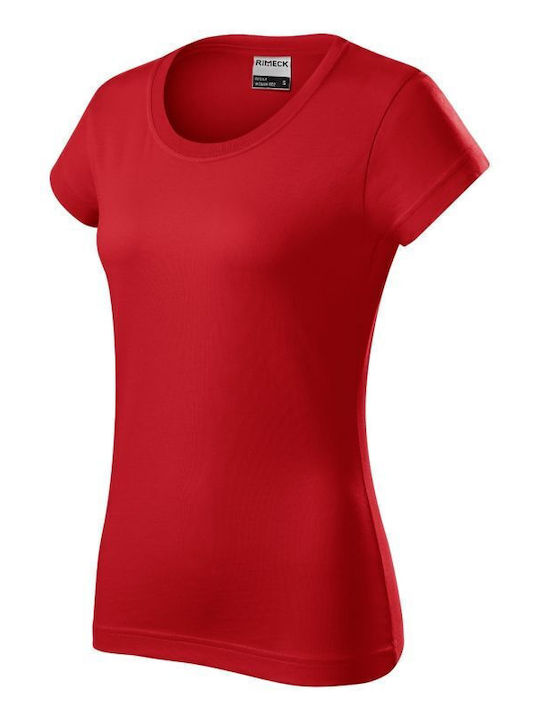 Rimeck Damen Werbe-T-Shirt in Rot