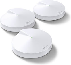 TP-LINK Deco M9 Plus v2 WiFi Mesh Network Access Point Wi‑Fi 5 Dual Band (2.4 & 5GHz) σε Τριπλό Kit