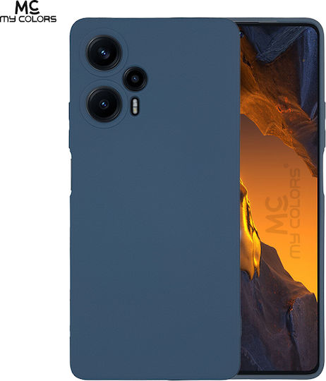 Sonique Back Cover Σιλικόνης Μπλε Σκούρο (Poco F5 / Redmi Note 12 Turbo)