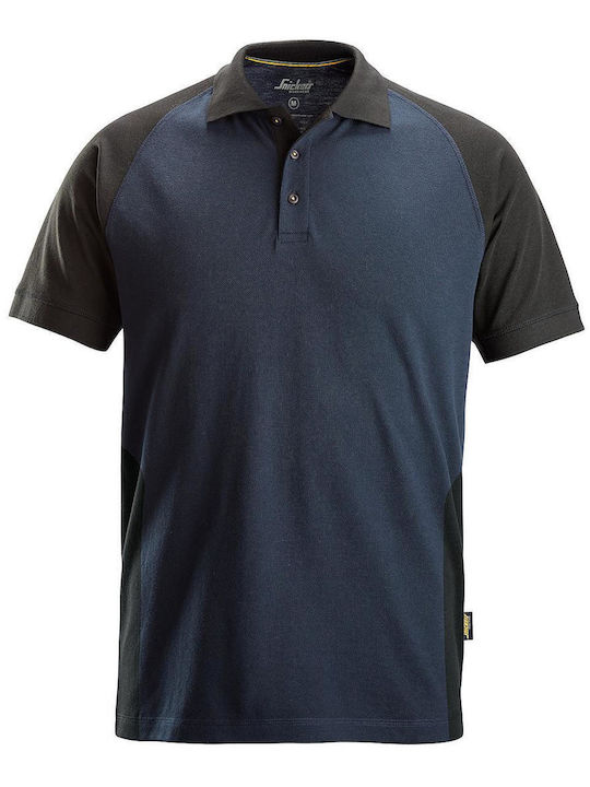 Snickers Workwear Work Polo Shirt Navy Blue