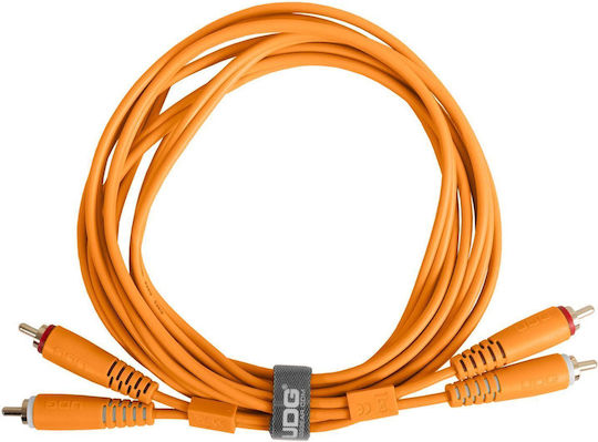 UDG Cable 2x RCA male - 2x RCA male 3m U97003OR
