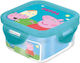 Stor Peppa Pig Recipient pentru copii din plastic Peppa Pig 0.29lt Albastru deschis x x 6buc