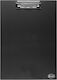 Forofis Clipboard with Clamp Conference for Paper A4 Black 1pcs