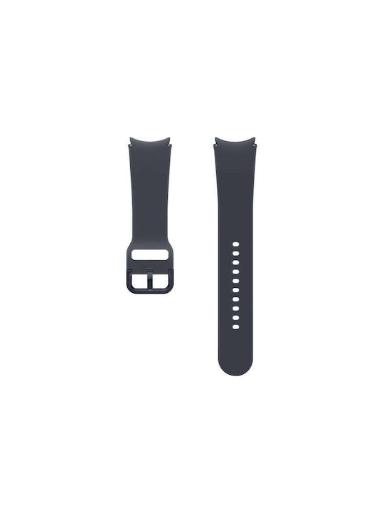 Samsung Sport Band (M/L) Λουράκι Σιλικόνης Graphite (Galaxy Watch6 / Watch6 Classic)