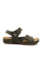 Flache Sandalen für Damen Anatomisch in Khaki Farbe