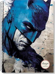 Shape Notebooks Σπιράλ Τετράδιο Ριγέ Α4 90 Φύλλων Heroes (Διάφορα Σχέδια/Χρώματα) Shape Notebooks Σπιράλ Τετράδιο Ριγέ Α4 90 Φύλλων Heroes (Διάφορα Σχέδια/Χρώματα)
