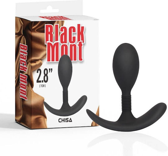 Chisa Novelties Black Mont Anal Plug Klein Schwarz 10cm