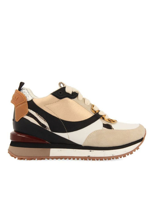 Gioseppo Damen Anatomisch Sneakers Beige