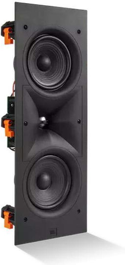 JBL Stage 250WL Ηχείο Hi-Fi Τοίχου 120W 2 Δρόμων Π19.4xΒ9.6xΥ49.3εκ. Λευκό / Μαύρο