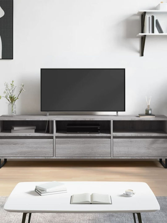 Телевизионни Мебели Сив М150xД30xВ44.5см