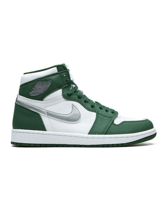 Jordan Air Jordan 1 Retro High OG Sneakers Gorge Green / White / Metallic Silver