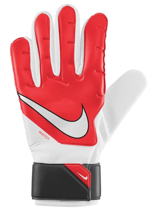 Nike Match Γάντια Τερματοφύλακα Ενηλίκων Κόκκινα