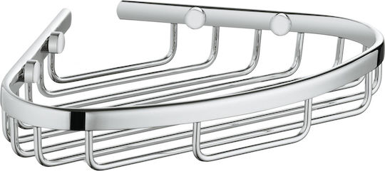 Grohe Επιτοίχια Σπογγοθήκη Inox Ασημί