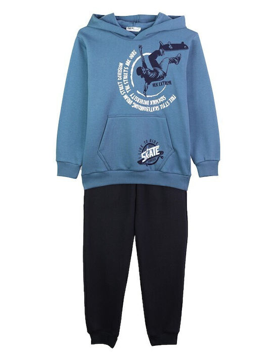 Nek Kids Wear Kids Sweatpants Set Light Blue 2pcs