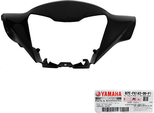 Yamaha Motorcycle Headlight Cover Black 1pcs
