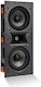 JBL Studio 6 88LCR Επιτοίχιο Ηχείο 120W (Τεμάχιο) Μαύρο
