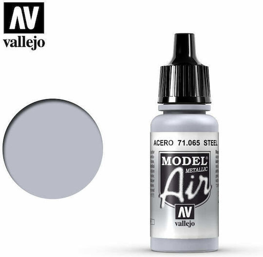 Acrylicos Vallejo Model Air Χρώμα Μοντελισμού σε Ασημί χρώμα 17ml
