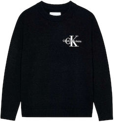 Calvin Klein Kids Sweater Long Sleeve Black