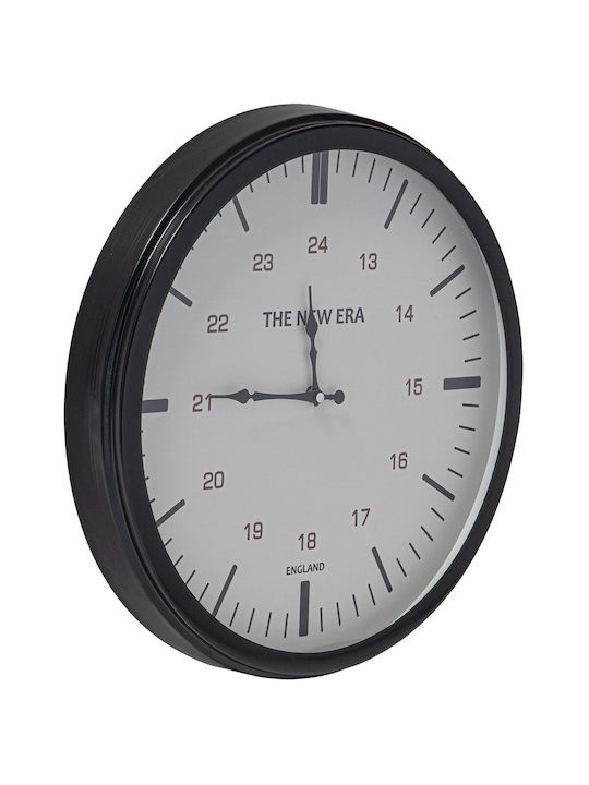 ARlight Wall Clock Plastic Black