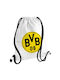 Koupakoupa Borussia Dortmund Geantă Înapoi Sala de sport Alb