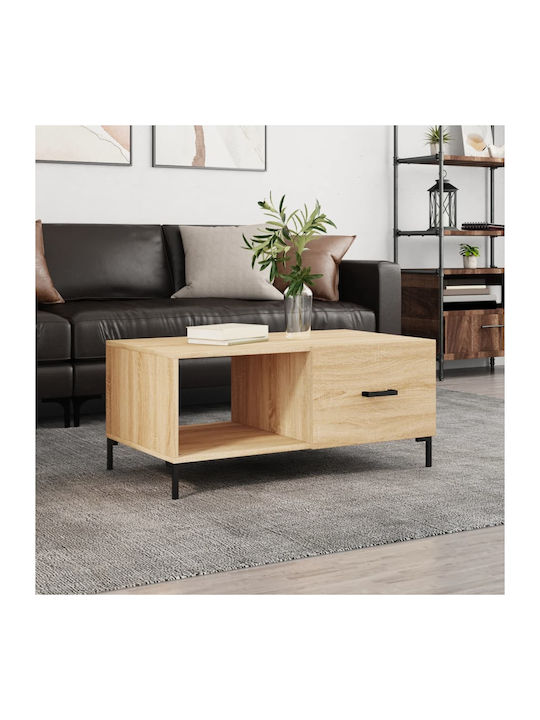 Rectangular Wooden Coffee Table Sonoma L90xW50x...