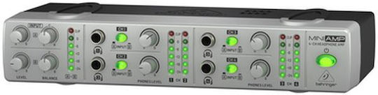 Behringer Amp800 V2 Amplificator Portabil Digital Pentru Căști Cu 4 Canale 4.0