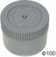 Palaplast Τάπα PVC 100mm 7214/0100