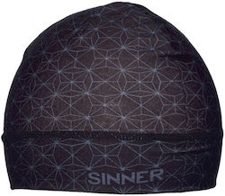 Sinner Beanie Unisex Σκούφος Πλεκτός σε Μαύρο χρώμα Sinner Beanie Unisex Σκούφος Πλεκτός σε Μαύρο χρώμα
