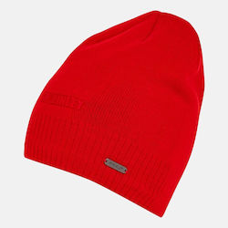 Mc Kinley Mark Beanie Unisex Fleece Beanie Gestrickt in Rot Farbe Mc Kinley Mark Beanie Unisex Fleece Beanie Gestrickt in Rot Farbe